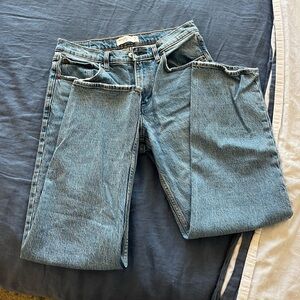 Abercrombie Straight Mid Rise Jeans